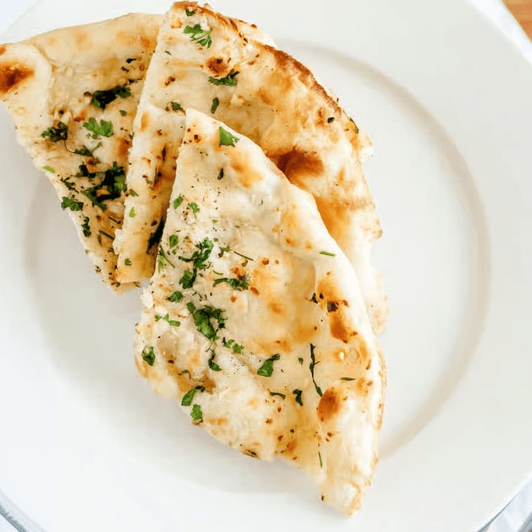 Delicious Garlic Naan